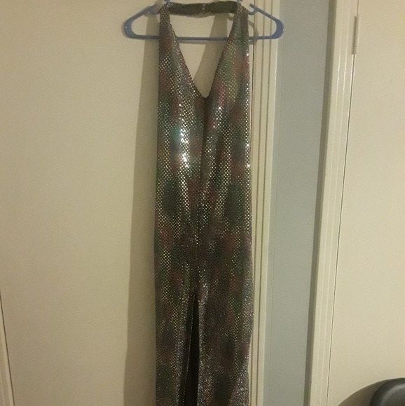 Dresses & Skirts - Long Sequined Evening Dress
